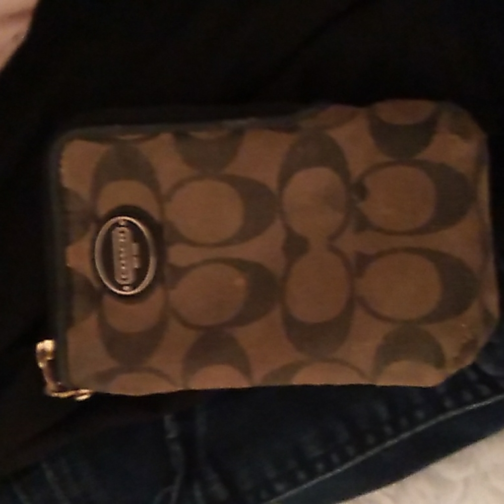 Coach wristlet